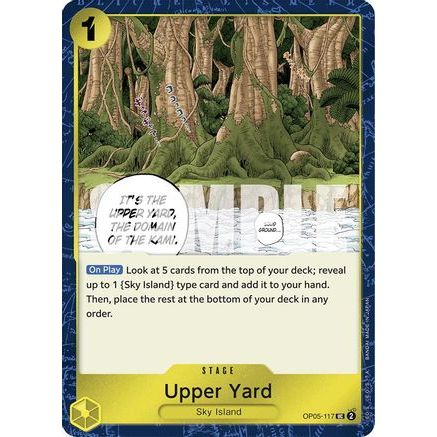 Upper Yard (Jolly Roger Foil) (OP05-117) - Premium Booster -The Best- Foil