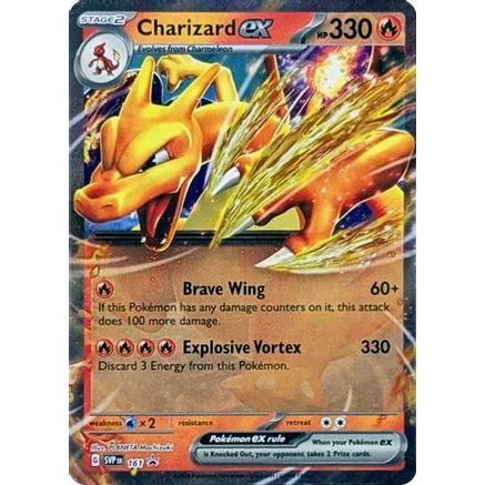 Charizard ex - 161 161 - SV Scarlet & Violet Promo Cards Holofoil