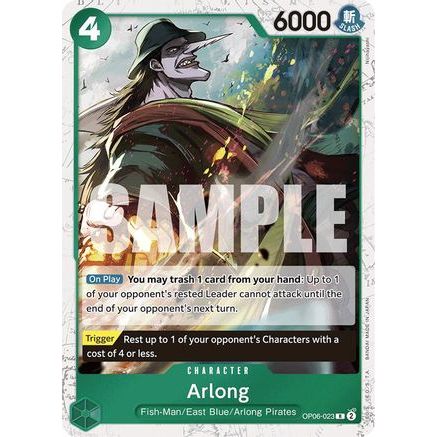 Arlong (Jolly Roger Foil) (OP06-023) - Premium Booster -The Best- Foil