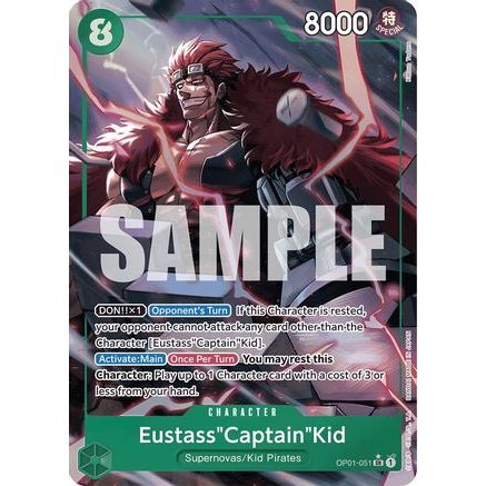 Eustass"Captain"Kid (OP01-051) (Alternate Art) (OP01-051) - Premium Booster -The Best- Foil