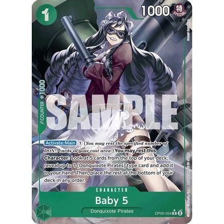 Baby 5 (OP05-034) (Full Art) (OP05-034) - Premium Booster -The Best- Foil