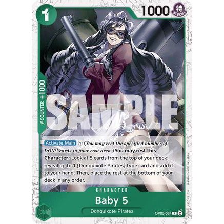 Baby 5 (OP05-034) (Jolly Roger Foil) (OP05-034) - Premium Booster -The Best- Foil