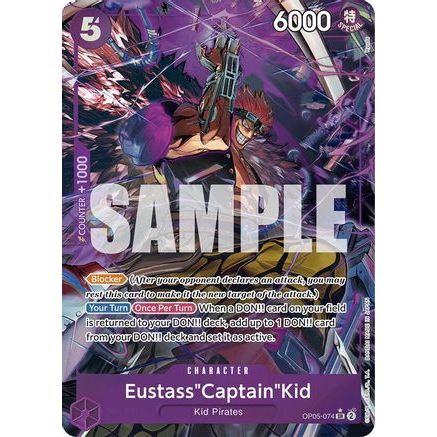 Eustass"Captain"Kid (OP05-074) (Alternate Art) (OP05-074) - Premium Booster -The Best- Foil