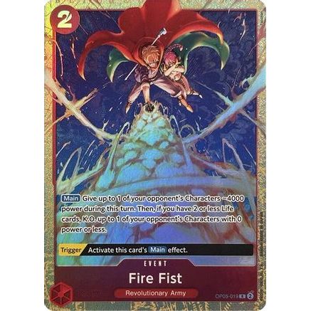Fire Fist (Premium Card Collection -Best Selection Vol. 2-) (OP05-019) - One Piece Promotion Cards Foil