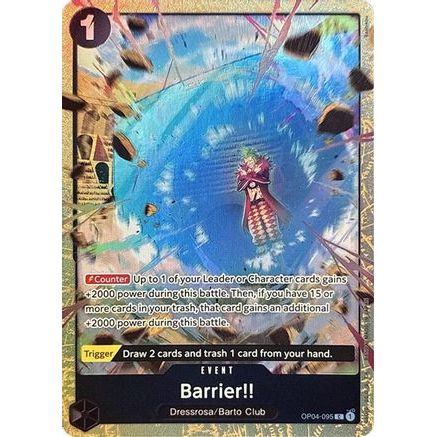 Barrier!! (Premium Card Collection -Best Selection Vol. 2-) (OP04-095) - One Piece Promotion Cards Foil