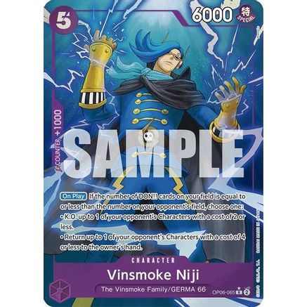 Vinsmoke Niji (OP06-065) (Full Art) (OP06-065) - Premium Booster -The Best- Foil