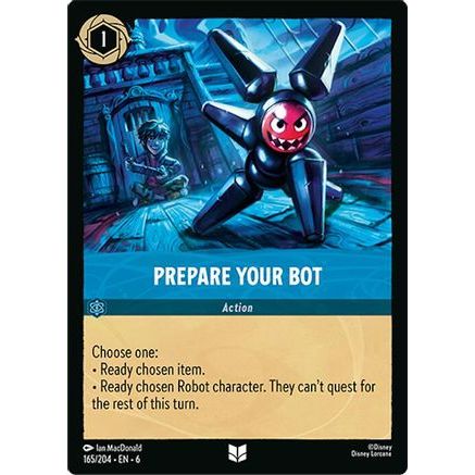 Prepare Your Bot (165/204) - Azurite Sea Cold Foil