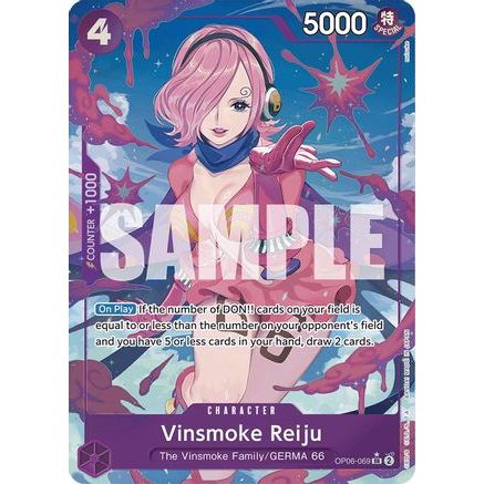 Vinsmoke Reiju (OP06-069) (Alternate Art) (OP06-069) - Premium Booster -The Best- Foil