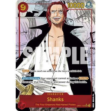 Shanks (Manga) (OP01-120) - Premium Booster -The Best- Foil