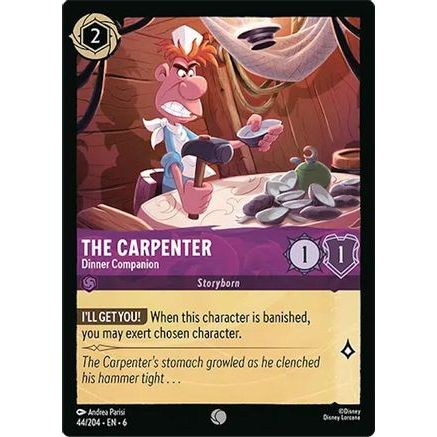 The Carpenter - Dinner Companion (44/204) - Azurite Sea Cold Foil