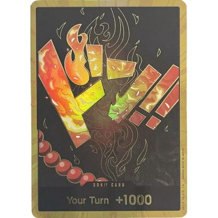 DON!! Card (Ace) (Gold) - Premium Booster -The Best- Foil
