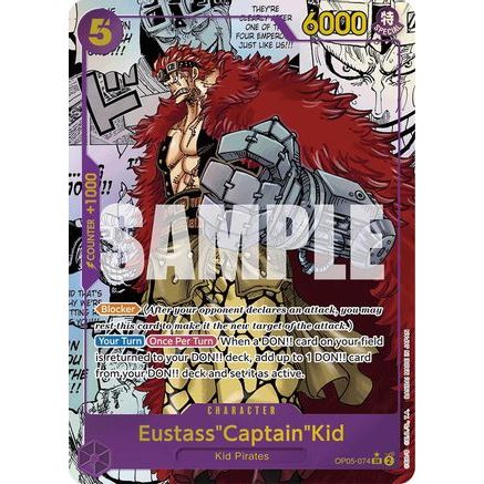 Eustass"Captain"Kid (OP05-074) (Manga) (OP05-074) - Premium Booster -The Best- Foil