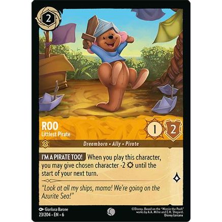 Roo - Littlest Pirate (23/204) - Azurite Sea Cold Foil