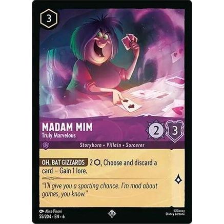 Madam Mim - Truly Marvelous (55/204) - Azurite Sea Cold Foil