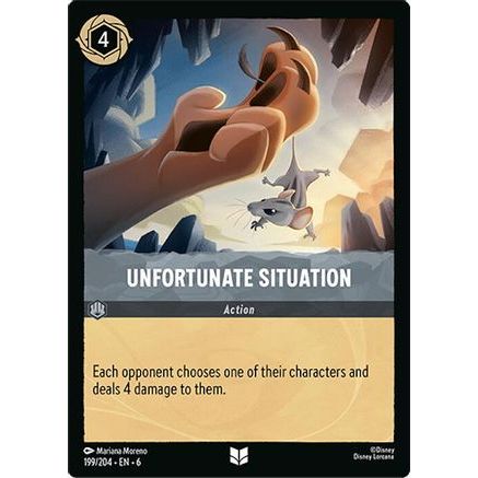 Unfortunate Situation (199/204) - Azurite Sea Cold Foil