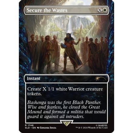 Secure the Wastes (Rainbow Foil) (SLD-1748) - Secret Lair Drop Series Foil