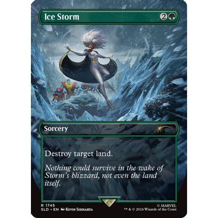 Ice Storm (Rainbow Foil) (SLD-1745) - Secret Lair Drop Foil