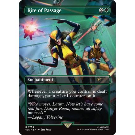 Rite of Passage (Rainbow Foil) (SLD-1739) - Secret Lair Drop Series Foil