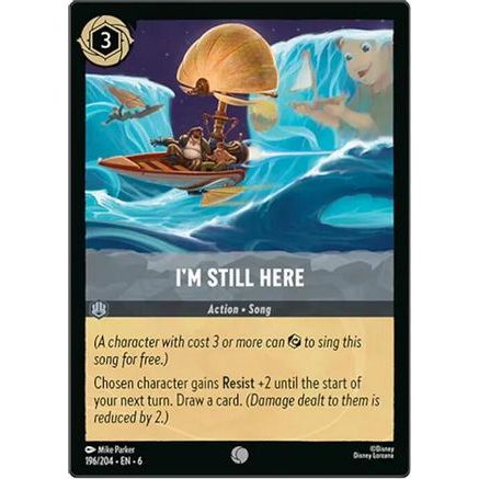 I'm Still Here (196/204) - Azurite Sea Cold Foil
