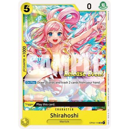 Shirahoshi (ST15 - ST20 Release Event Pack) (OP03-116) - One Piece Promotion Cards