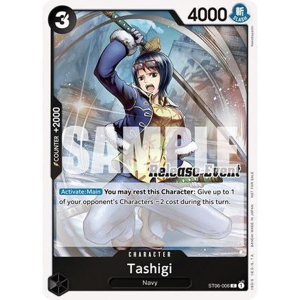 Tashigi (ST15 - ST20 Release Event Winner Pack) (ST06-006) - One Piece Promotion Cards Foil