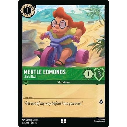 Mertle Edmonds - Lilo's Rival (82/204) - Azurite Sea Cold Foil