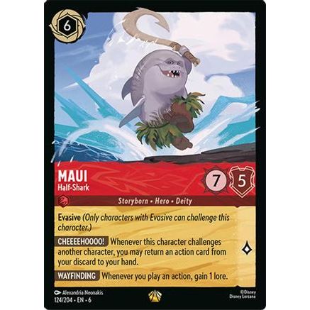 Maui - Half-Shark (124/204) - Azurite Sea Cold Foil