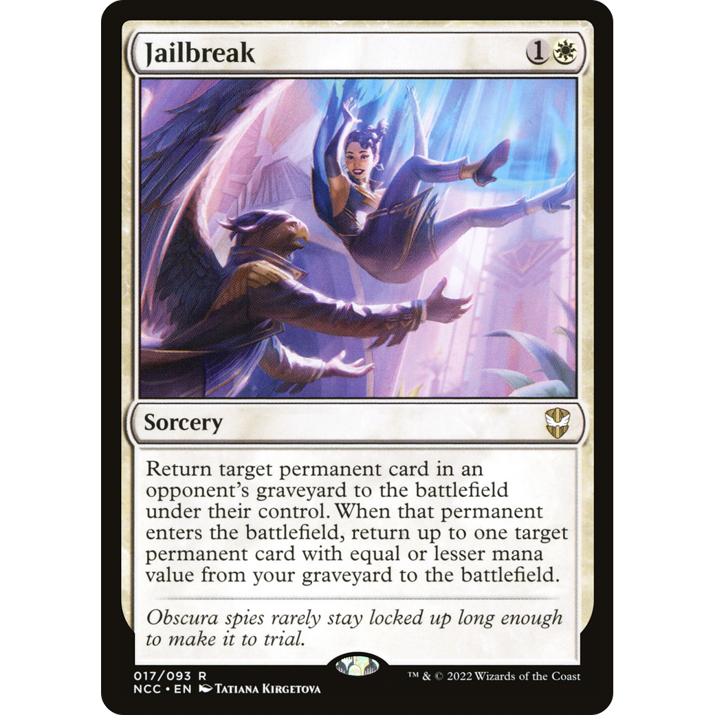 Jailbreak (NCC-017) - New Capenna Commander