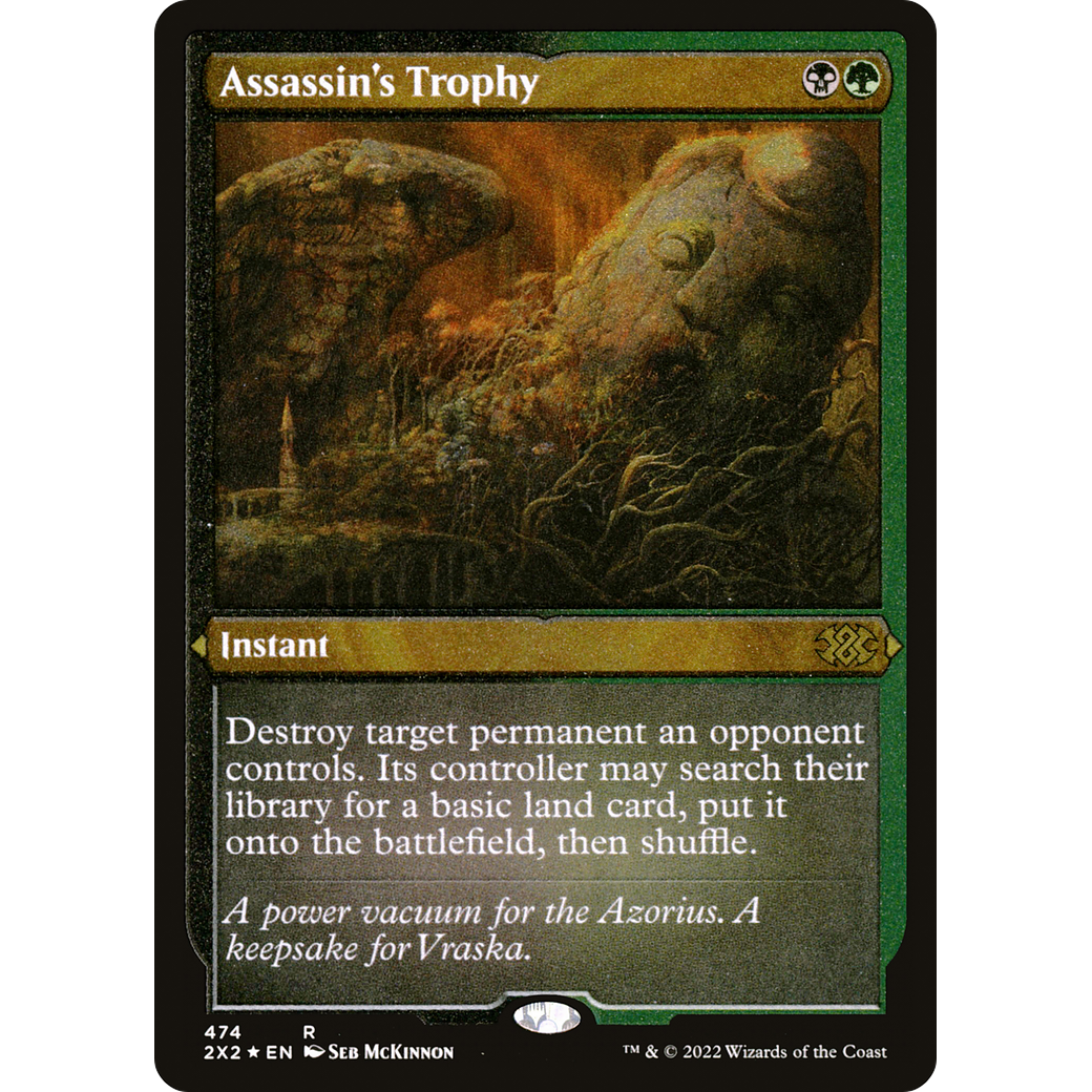 Assassin's Trophy (Foil Etched) (2X2-474) - Double Masters 2022 Foil