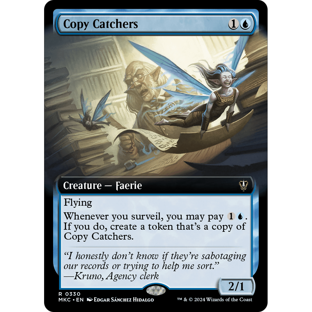 Copy Catchers (MKC-330) - Murders at Karlov Manor Commander: (Extended Art)