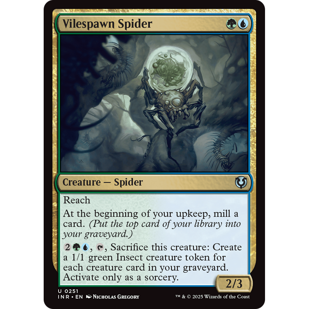 Vilespawn Spider (INR-251) - Innistrad Remastered
