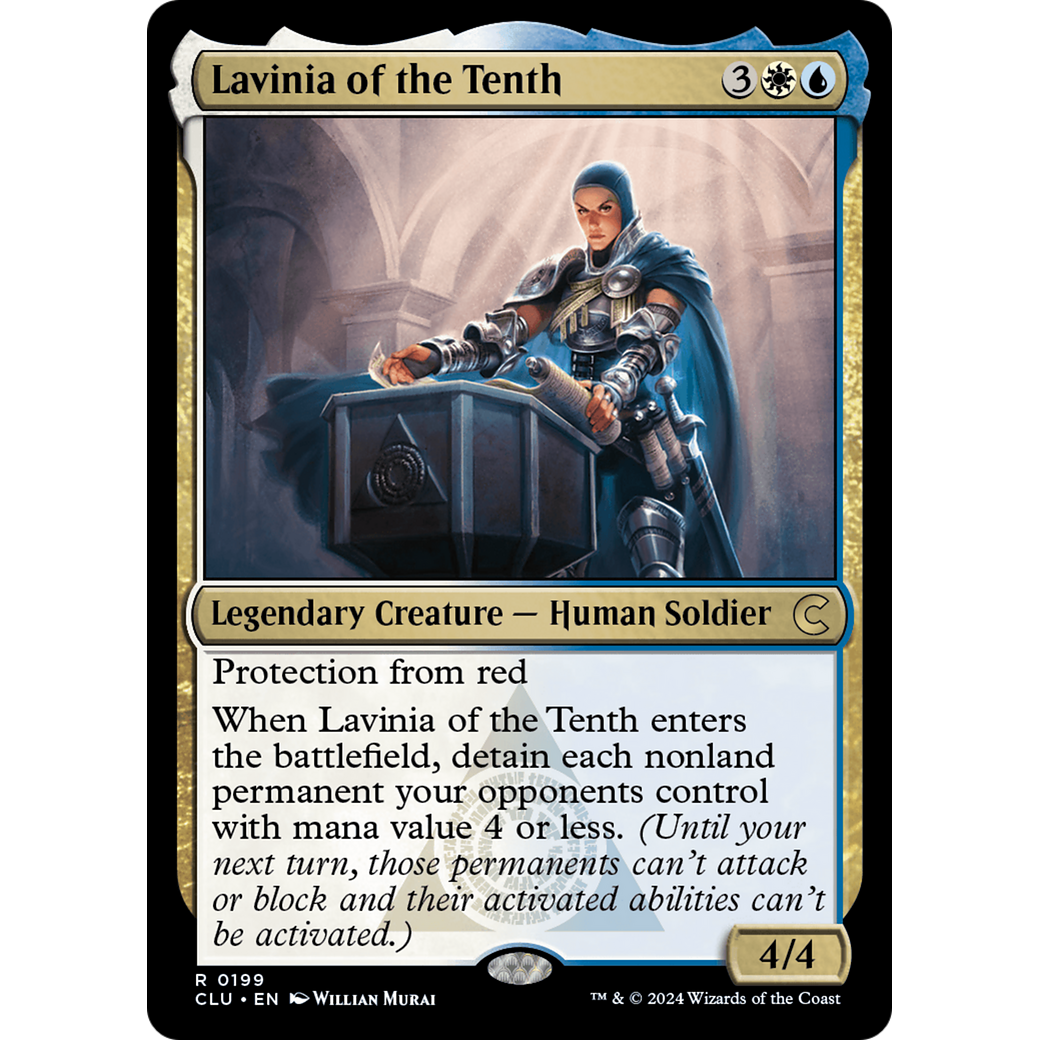 Lavinia of the Tenth (CLU-199) - Ravnica: Clue Edition