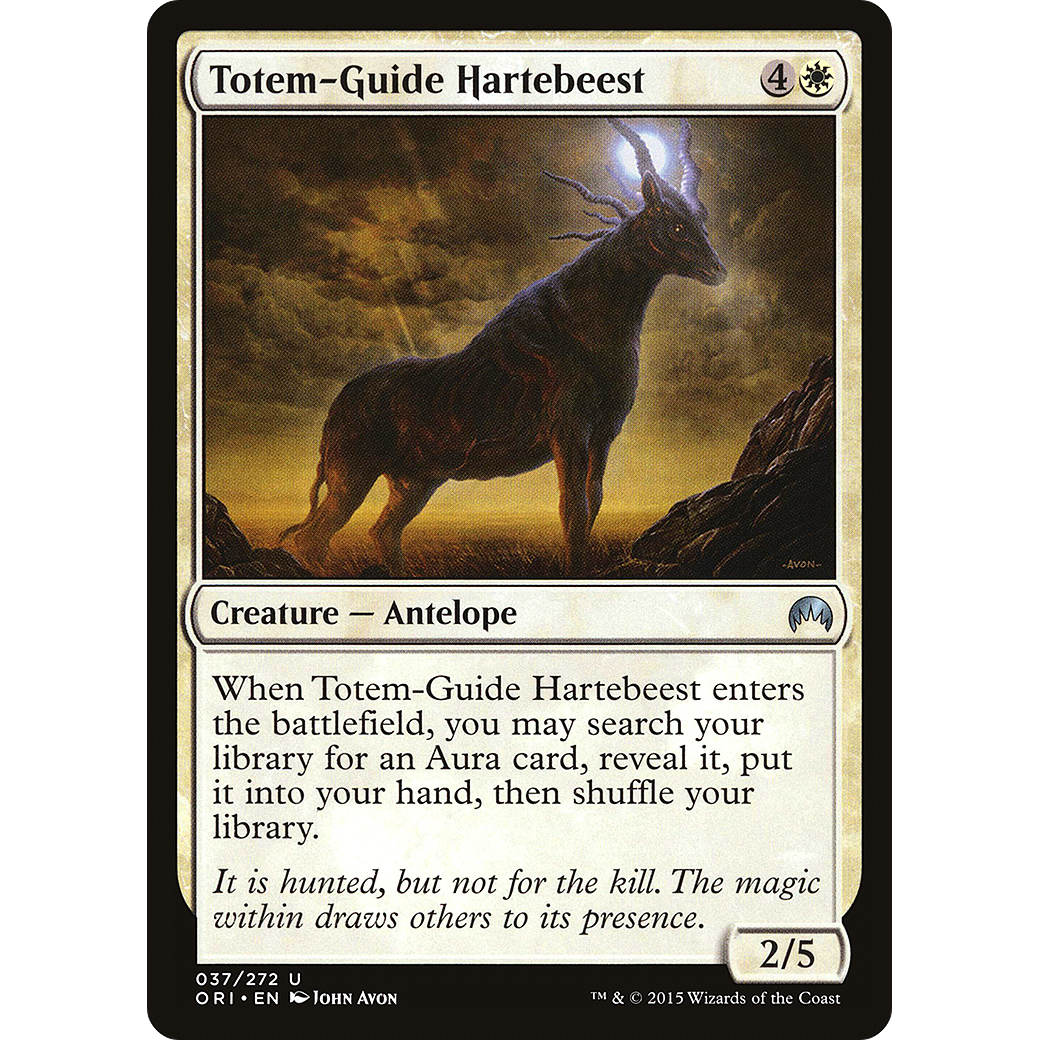 Totem-Guide Hartebeest (ORI-037) - Magic Origins Foil