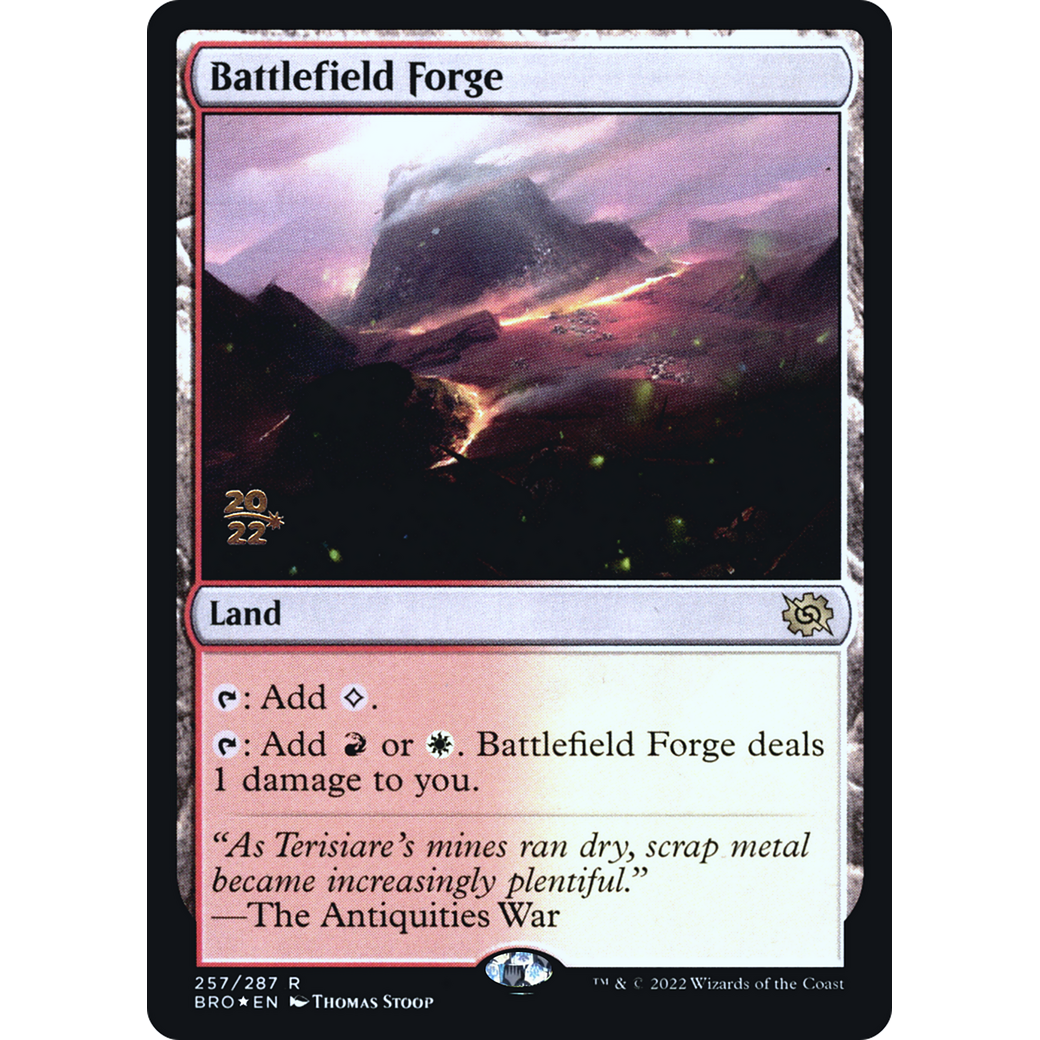 Battlefield Forge (PRE-257) - The Brothers' War Promos Foil