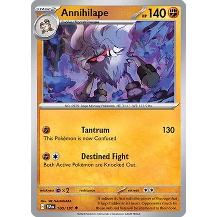 Annihilape 100 - SV08 Surging Sparks Reverse Holofoil