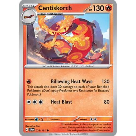 Centiskorch 28 - SV08 Surging Sparks