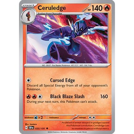 Ceruledge - 035/191 35 - SV08 Surging Sparks Reverse Holofoil