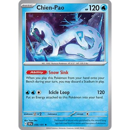 Chien-Pao 56 - SV08 Surging Sparks Reverse Holofoil