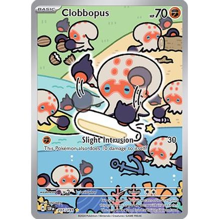 Clobbopus - 207/191 207 - SV08 Surging Sparks Holofoil