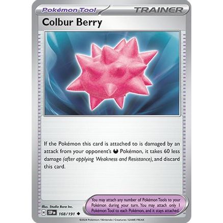 Colbur Berry 168 - SV08 Surging Sparks Reverse Holofoil