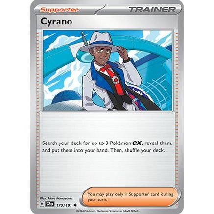 Cyrano - 170/191 170 - SV08 Surging Sparks Reverse Holofoil