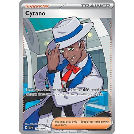 Cyrano - 230/191 230 - SV08 Surging Sparks Holofoil