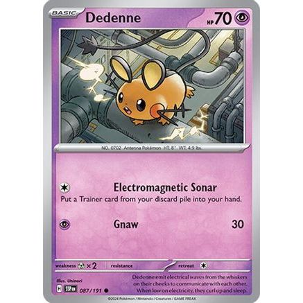 Dedenne 87 - SV08 Surging Sparks