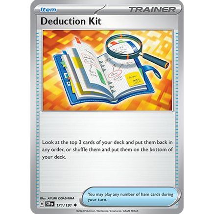 Deduction Kit 171 - SV08 Surging Sparks Reverse Holofoil