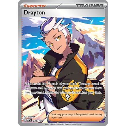 Drayton - 232/191 232 - SV08 Surging Sparks Holofoil
