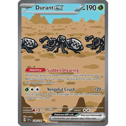 Durant ex - 236/191 236 - SV08 Surging Sparks Holofoil