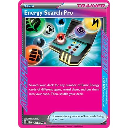 Energy Search Pro 176 - SV08 Surging Sparks Holofoil