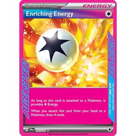 Enriching Energy 191 - SV08 Surging Sparks Holofoil