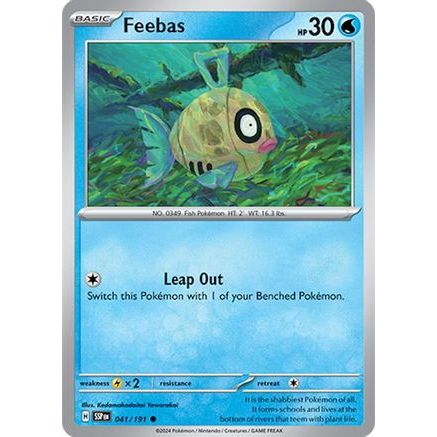 Feebas - 041/191 41 - SV08 Surging Sparks Reverse Holofoil
