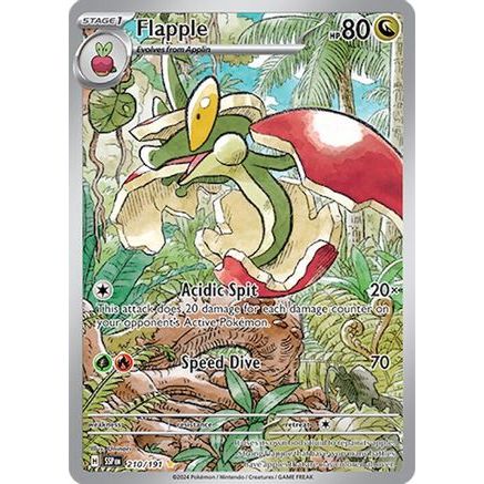 Flapple - 210/191 210 - SV08 Surging Sparks Holofoil
